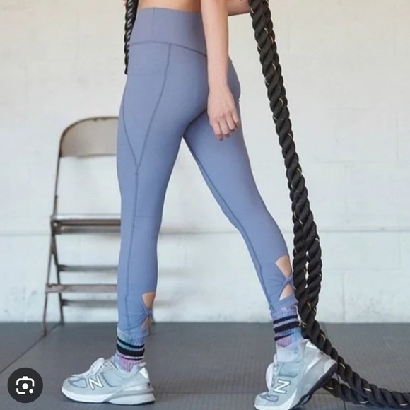 FP Movement by Free People Pants - NEW FP Movement Twist Back Tight Blue Granite M